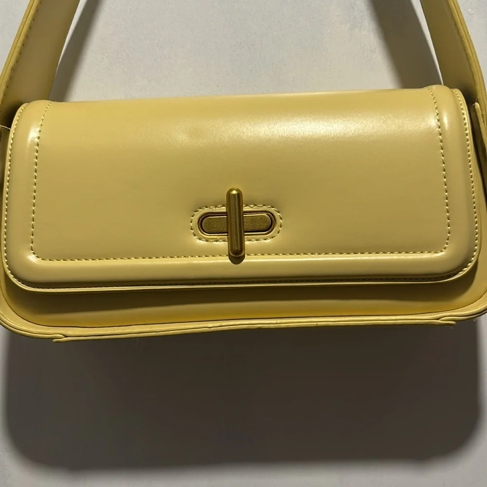 RACHEL ZOE rectangle baguette shoulder bag - Picture 2 of 11